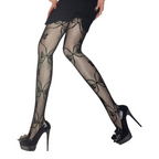 Media Malla Red Moño Mujer