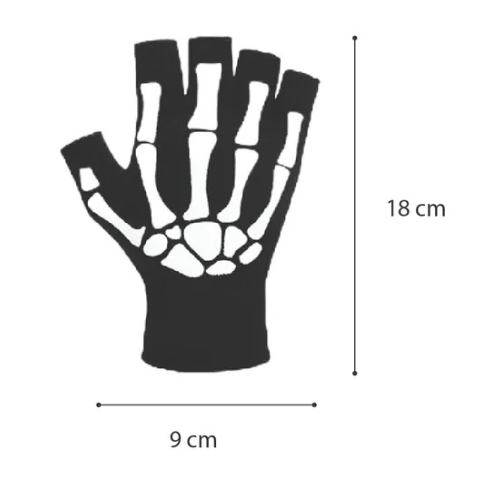 Guantes Esqueleto Mujer Halloween