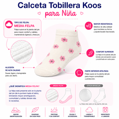 Calceta Tobillera Estampado Variado Niña 6 Pares by Don Calcetín