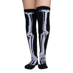 Calceta Larga Medieta Hueso Pie