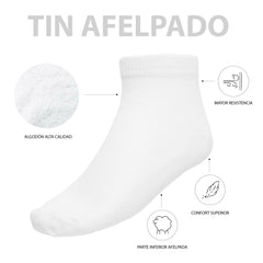 Tin Tobillero Alto Estampado Variado Niña