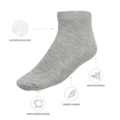 Tin Tobillero Alto Algodón Unitalla