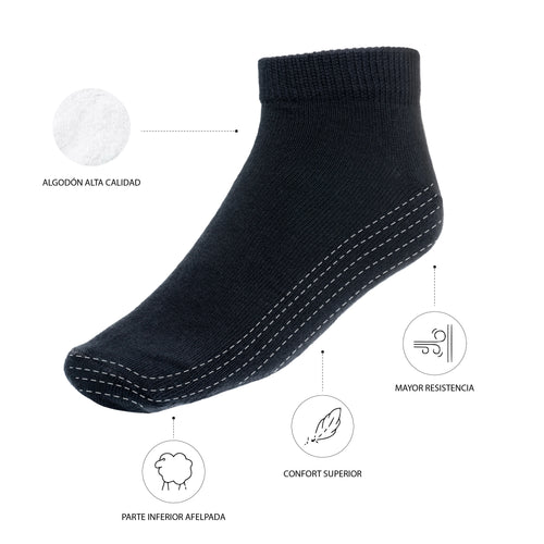 Tin Tobillero Largo Media Felpa