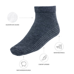 Tin Tobillero Alto Algodón Unitalla