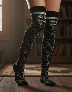 Calceta Larga Medieta Jack Cruces