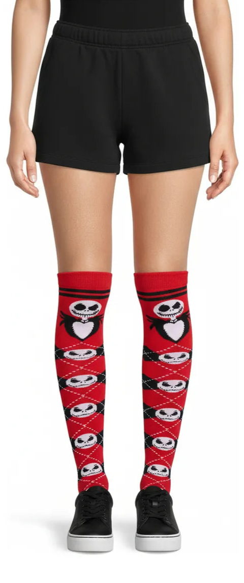 Calceta Larga Medieta Jack Rojo