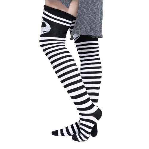 Calceta Larga Medieta Jack Rayas BN