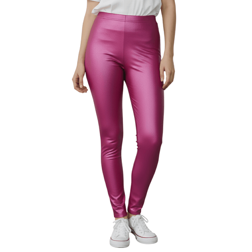 Leggings Brillosos Mujer Vinipiel Sexy Strech Uso Diario - Don Calcetín