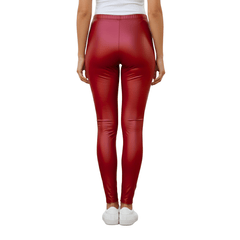 Leggings Brillosos Mujer Vinipiel Sexy Strech Uso Diario - Don Calcetín