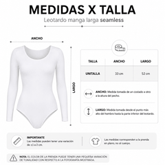 Leotardo Manga Larga Mujer Seamless - Don Calcetín
