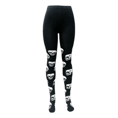 Malla Cráneos Mujer - Halloween Con Estilo - Don Calcetín