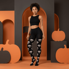 Mallas Diseño Cráneos Para Mujer - Don Calcetín