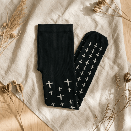 Mallas Diseño Cruces para Mujer - Don Calcetín