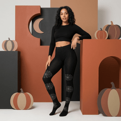 Mallas Negras Telaraña Para Mujer - Don Calcetín