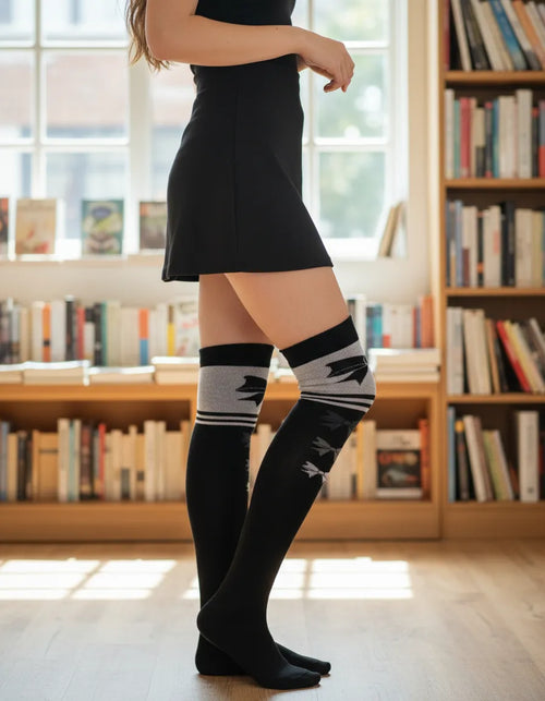 Calceta Larga Medieta Moño