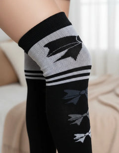 Calceta Larga Medieta Moño