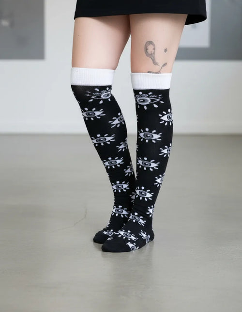 Calceta Larga Medieta Ojos