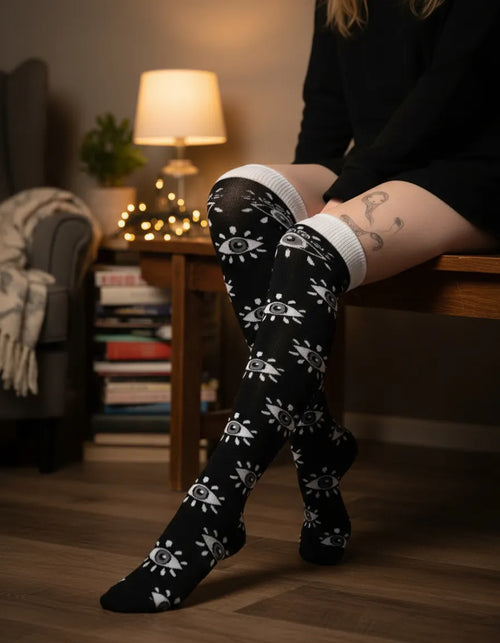 Calceta Larga Medieta Ojos