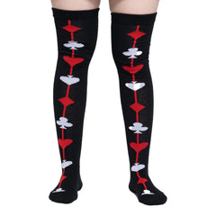 Calceta Larga Medieta Póquer As Corazon