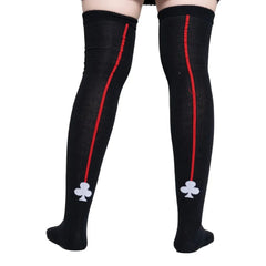 Calceta Larga Medieta Póquer As Corazon