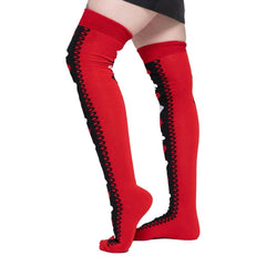 Calceta Larga Medieta Póquer Carta Roja