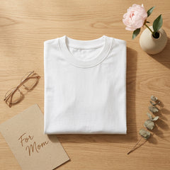 Playera Blanca Manga Corta Niño by Don Calcetín