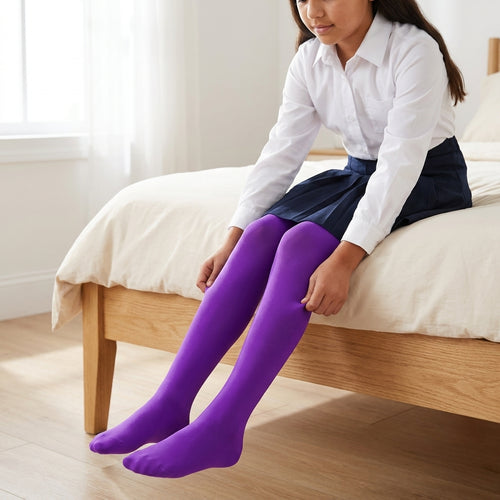 Media Nylon Semitransparente Niña by Mi tienda