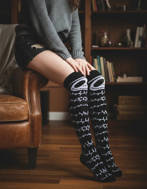 Calceta Larga Medieta Jack Puas Moño