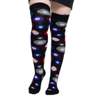 Calceta Larga Medieta Puntos