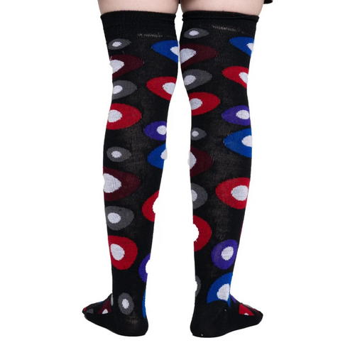 Calceta Larga Medieta Puntos