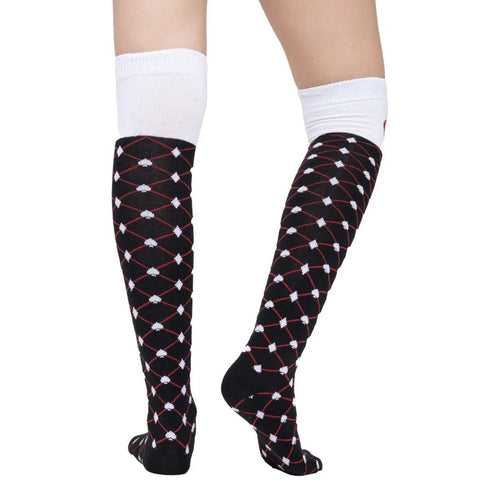 Calceta Larga Medieta Póquer Reina Cartas