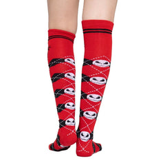 Calceta Larga Medieta Jack Rojo