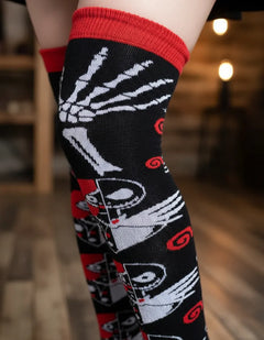 Calceta Larga Medieta Sally Jack Corazon