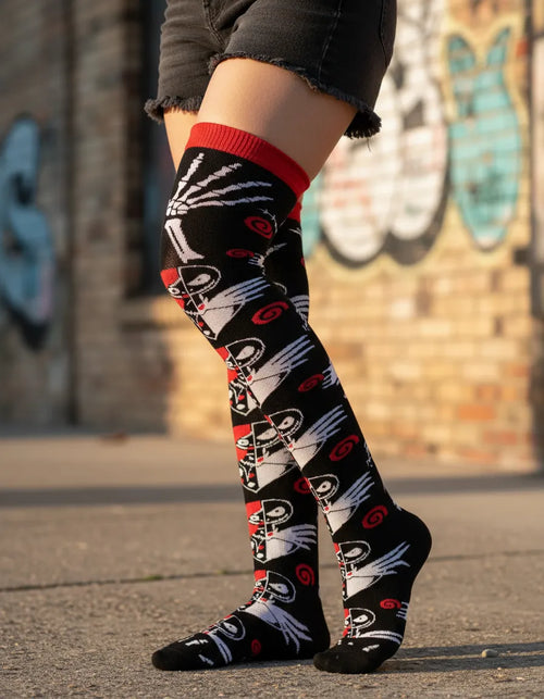 Calceta Larga Medieta Sally Jack Corazon