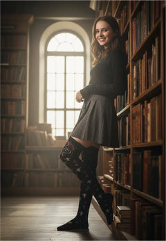 Calceta Larga Medieta Sally Jack Cruces