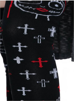 Calceta Larga Medieta Sally Jack Cruces