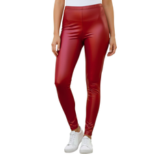 Leggings Brillosos Mujer Vinipiel Sexy Strech Uso Diario by Don Calcetín