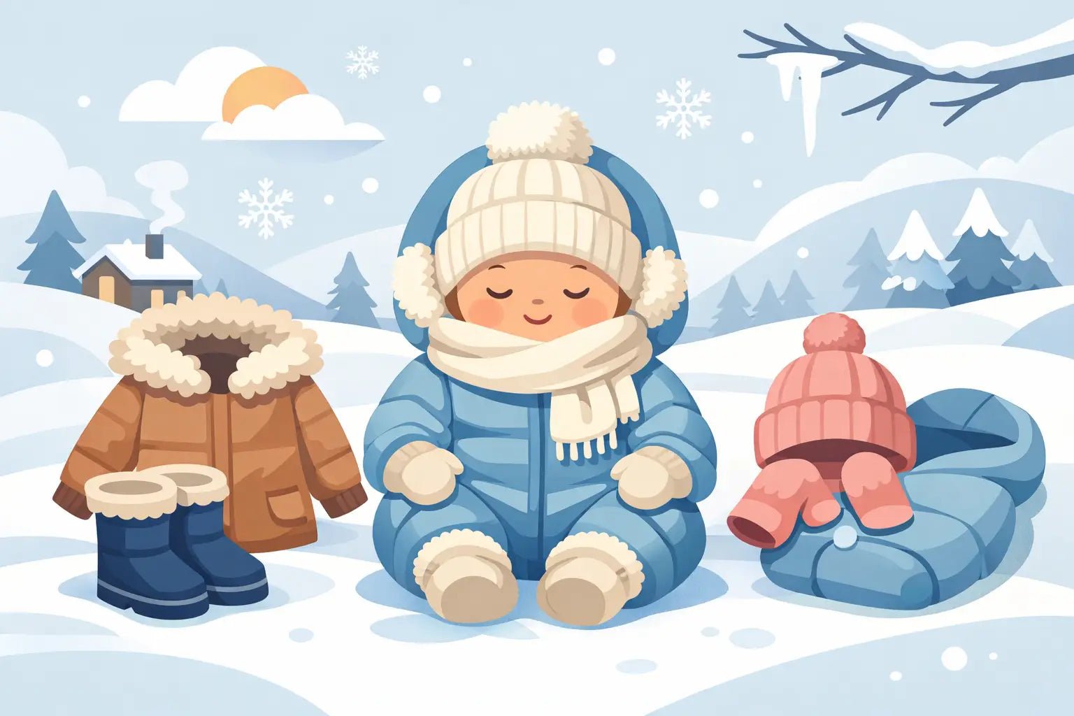 Cómo vestir bebés en invierno sin pasar frío - Don Calcetín