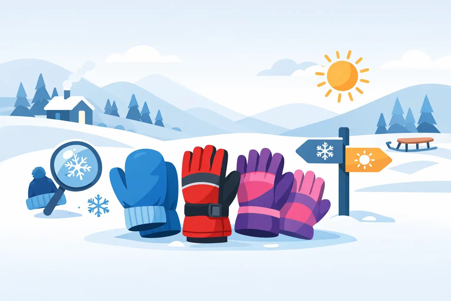 Guantes para niños en invierno: cómo elegirlos - Don Calcetín