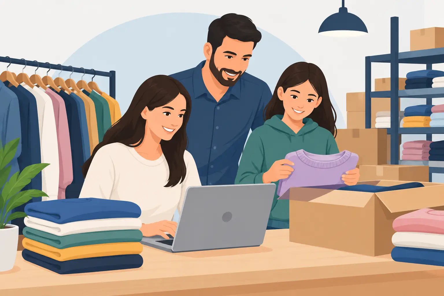 Guía de mayoreo textil familiar para vender mejor - Don Calcetín
