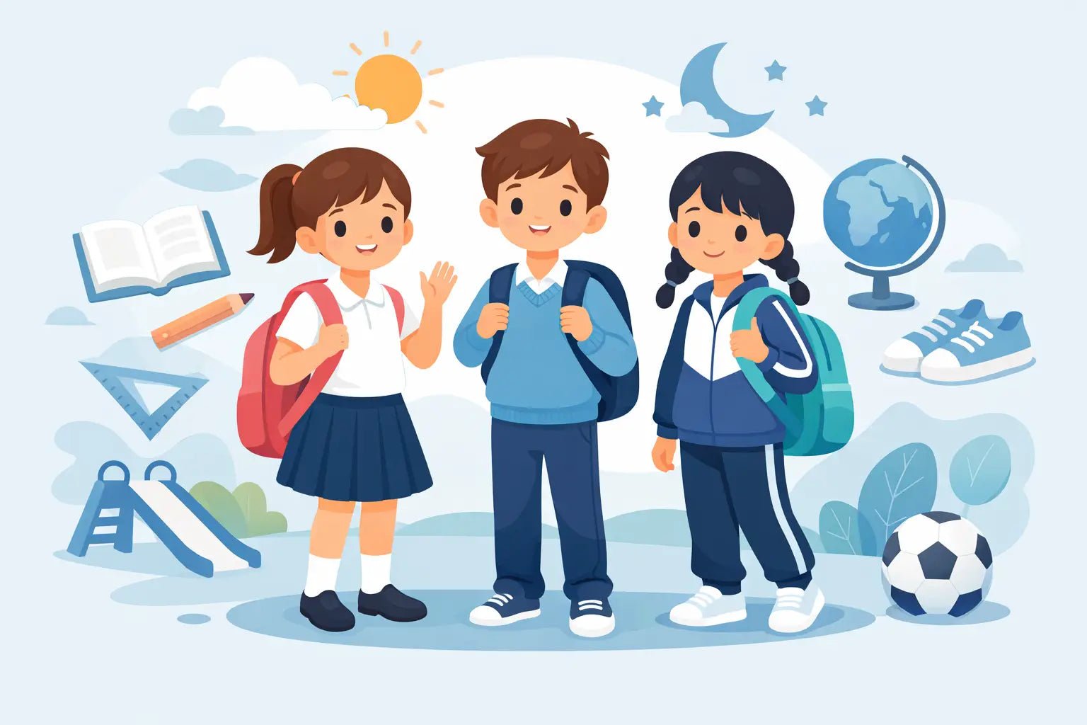 Guía de uniformes escolares cómodos para niños - Don Calcetín