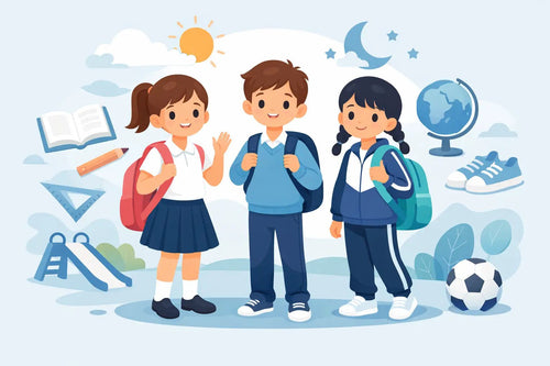 Guía de uniformes escolares cómodos para niños - Don Calcetín