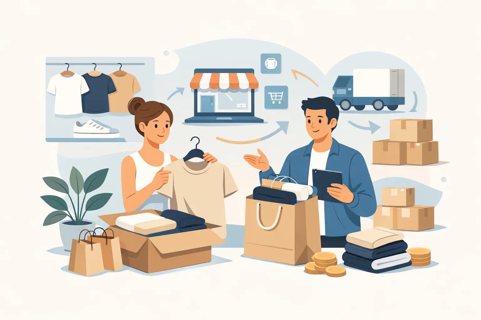 Negocios revendedores con básicos que se venden - Don Calcetín