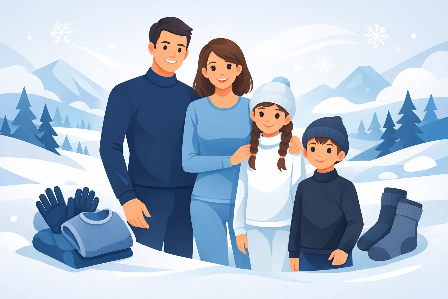 Ropa térmica para toda la familia sin pasar frío - Don Calcetín