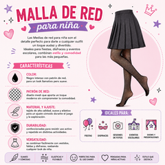 Mallas de Red Para Niña by Don Calcetín