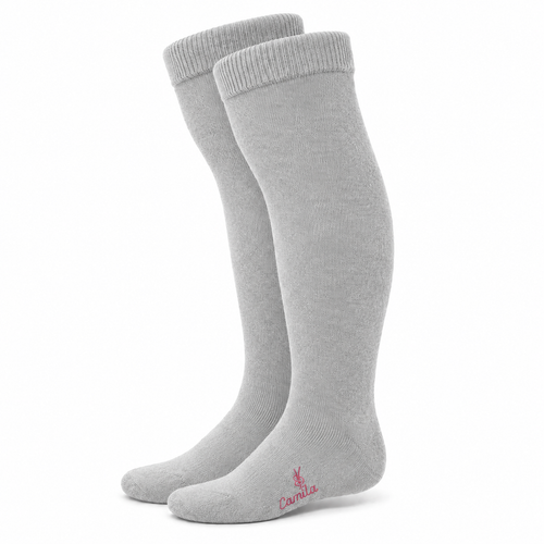 Calceta Escolar Algodón Camila Niña 6 Pares by Mi tienda