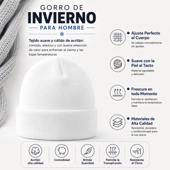 Gorro De Invierno Hombre by Don Calcetín