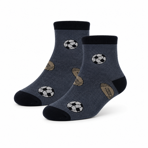 Calceta Tobillera Estampado Variado Niño 6 Pares by Don Calcetín