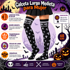Calceta Larga Medieta Jack Cruces by Don Calcetín