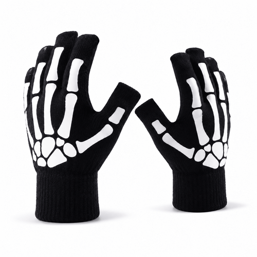 3 Pares Guantes Esqueleto para Niño - Don Calcetín